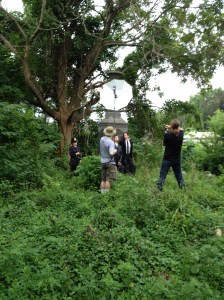 Behind The Scenes shot of the shoot. 