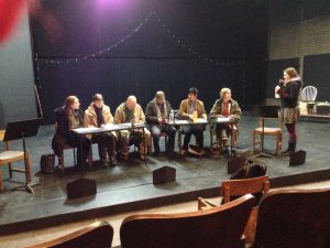 Table reading of Fox Haven, by Theatre Pro Rata at Theater Nimbus, Minneapolis, Minnesota