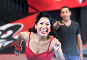@Jules Dee Photography, 2014. Jeanette Godoy and Moises Rodriguez in rehearsal.
